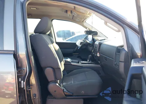 2012 Nissan Titan Sv из США, поврежденный, VIN 1N6BA0ED4CN310478